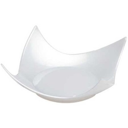 FINELINE SETTINGS White Tiny Torte Appetizer Tray 6203-WH